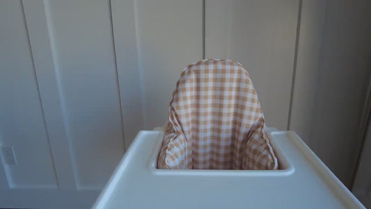 Yellow Gingham IKEA Antilop Cushion Cover