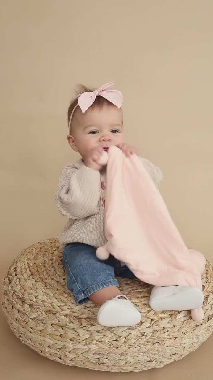 Custom Embroidered Infant & Toddler Easter Knit Sweater - Bunnies