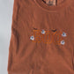 Adult Embroidered BOO Halloween Comfort Colors Tee
