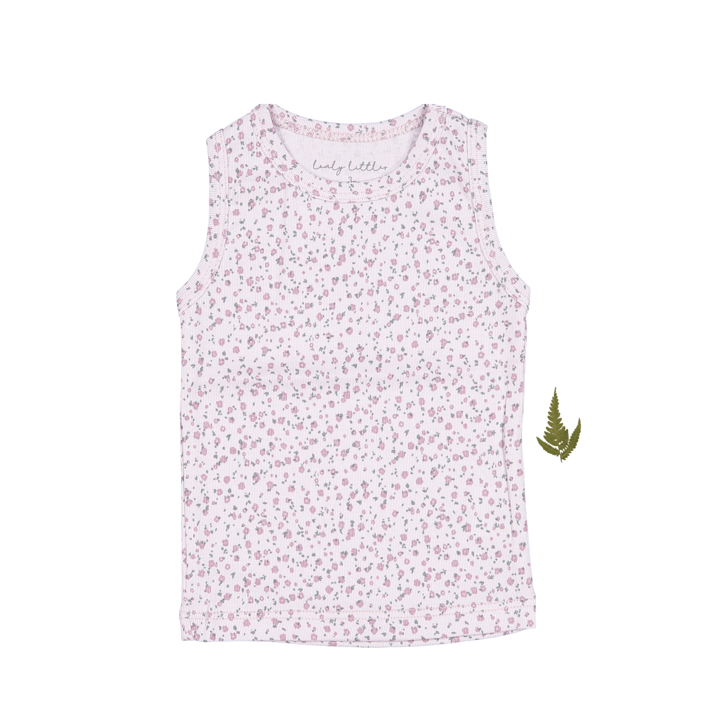 The Printed Tank - Lilac Bud