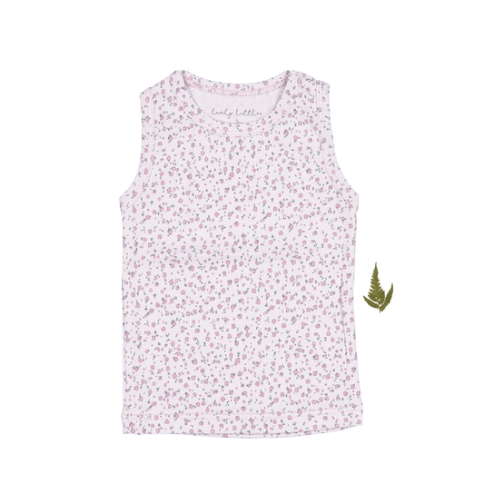 The Printed Tank - Lilac Bud