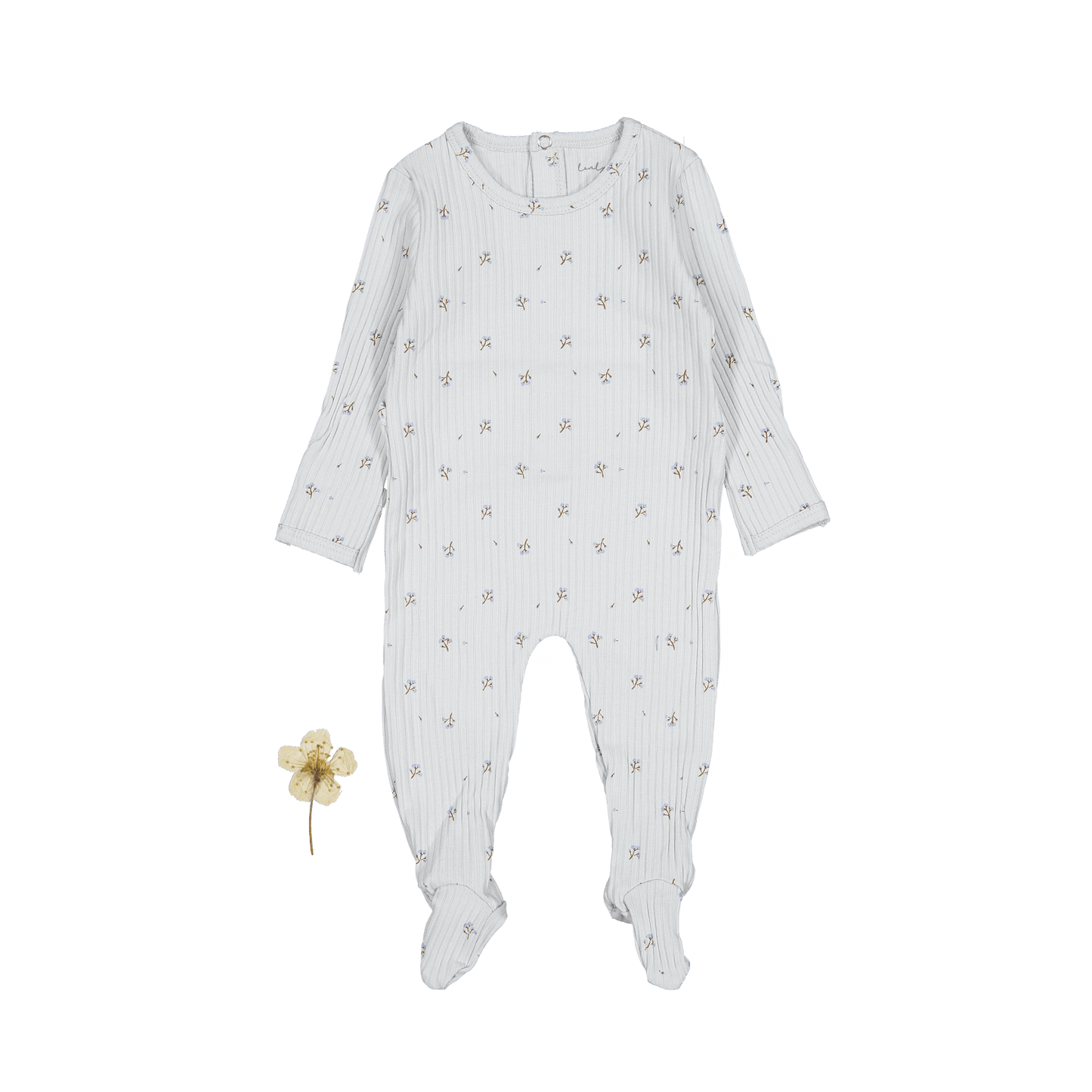 The Printed Romper - Sky Blossom