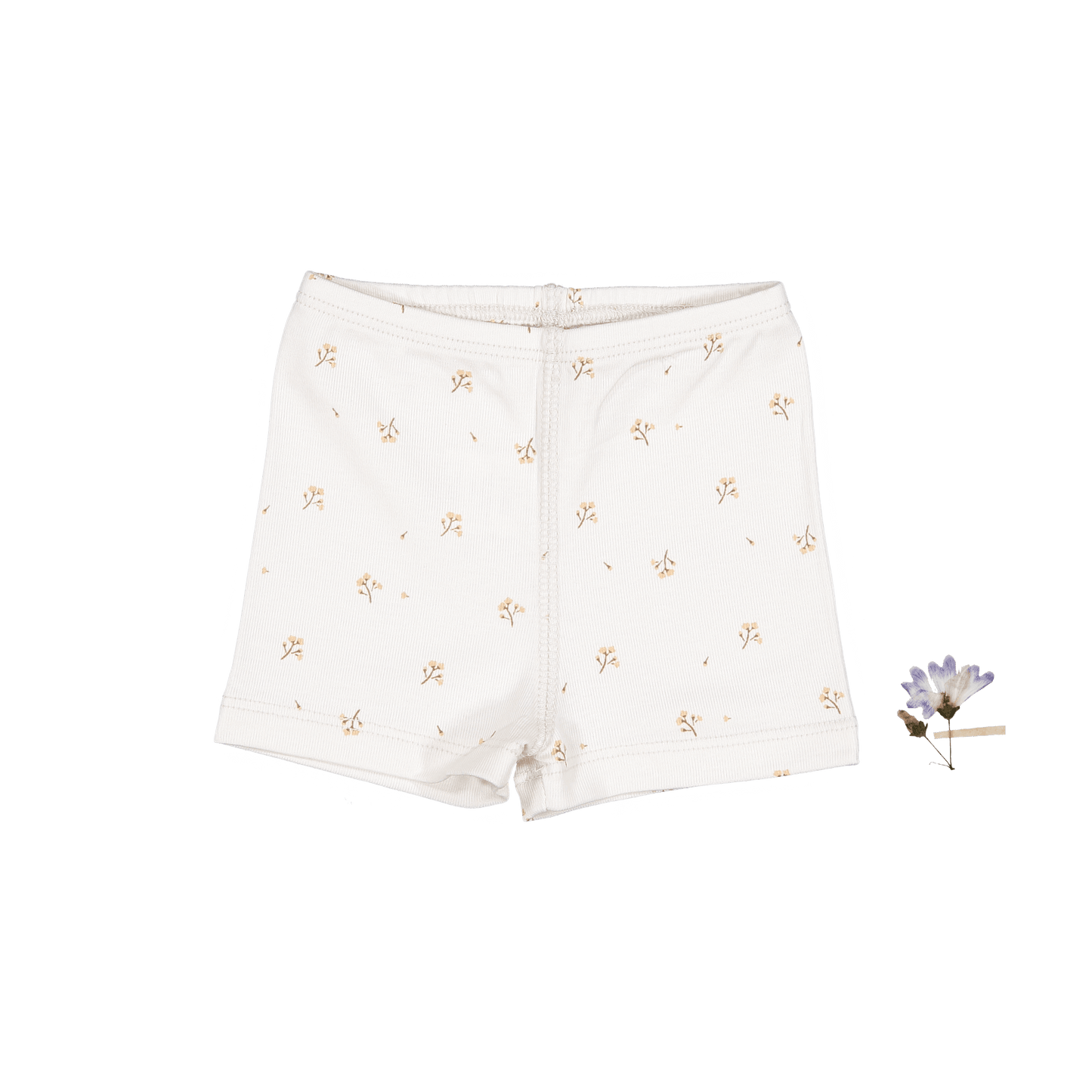 The Printed Short - Tan Blossom