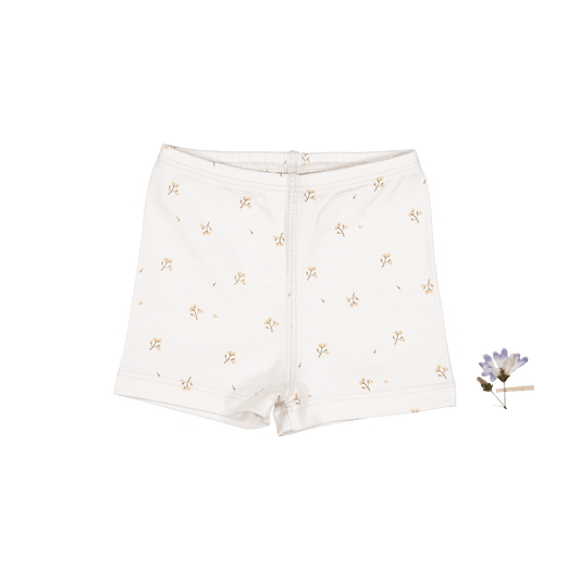 The Printed Short - Tan Blossom