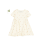 The Printed Short Sleeve Dress - Butter Flower