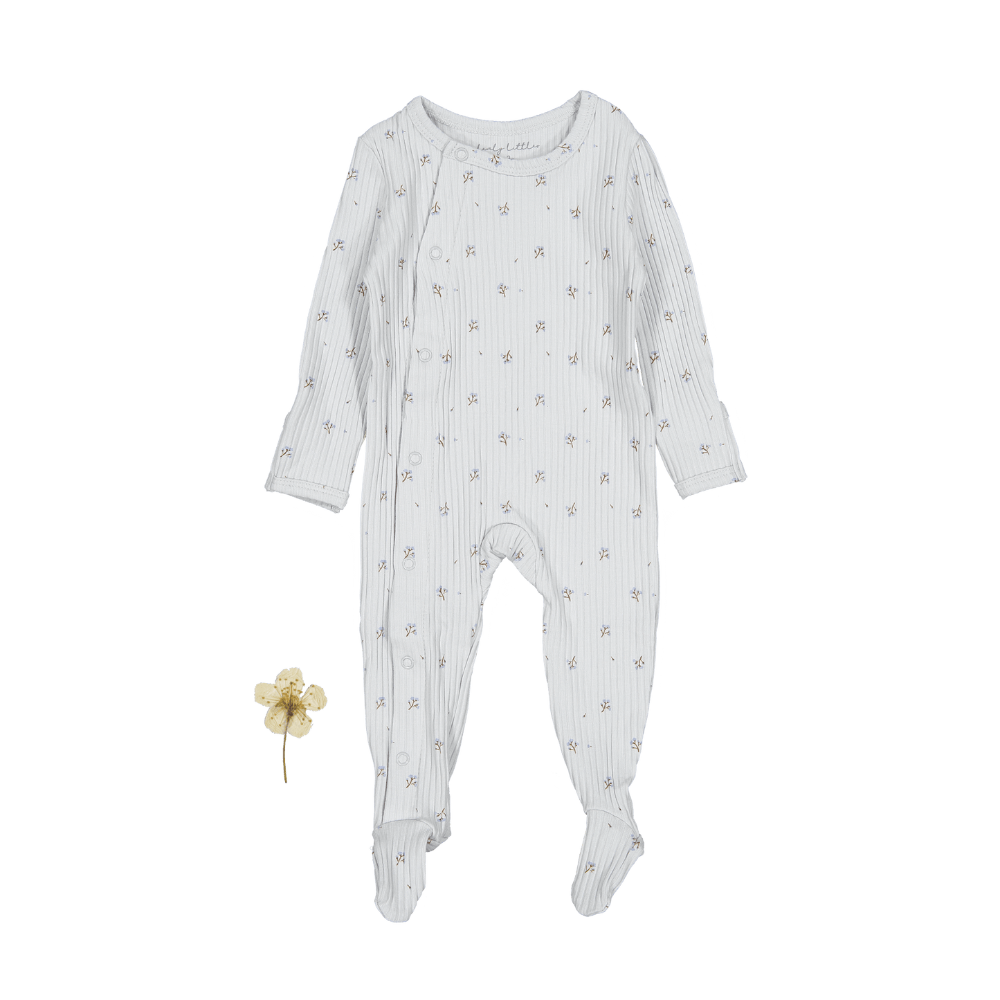 The Printed Romper - Sky Blossom