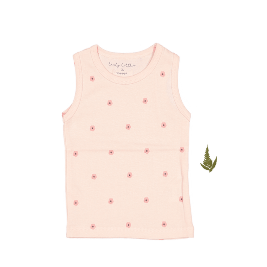 The Printed Tank - Rose Flower