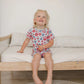 Retro Daisy 4th of July 2pc Bamboo Pajamas - Little Joy Co.