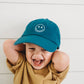 Navy Blue Smiley Face Hat
