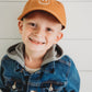 Dusty Rose Smiley Face Hat