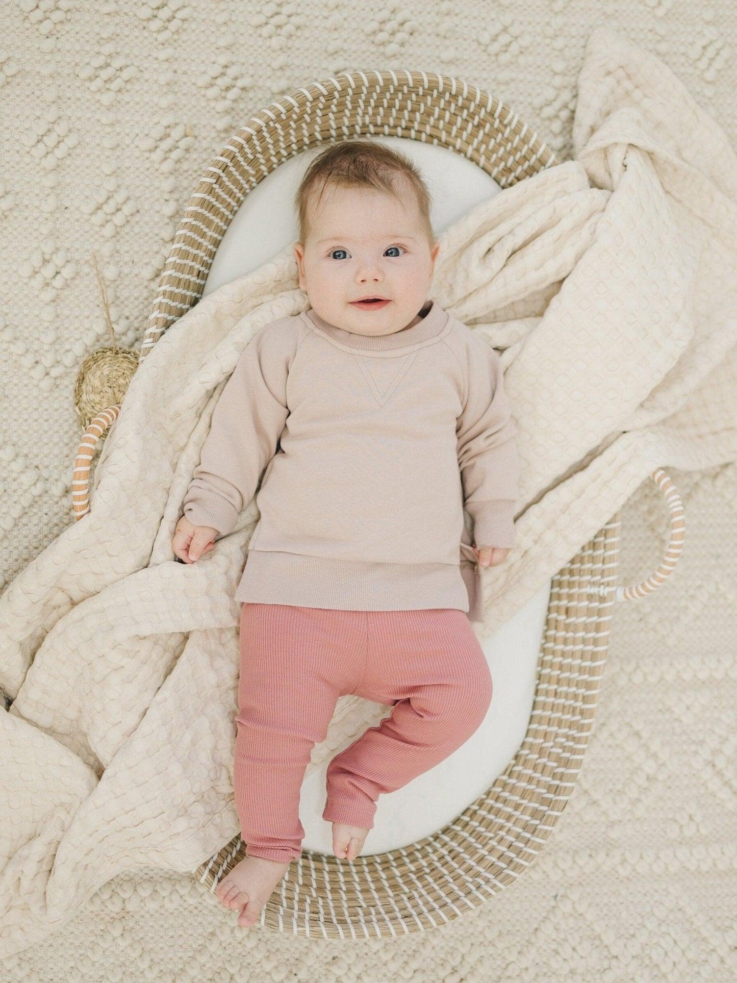 Ribbed Bamboo Leggings - more colors - Little Joy Co.