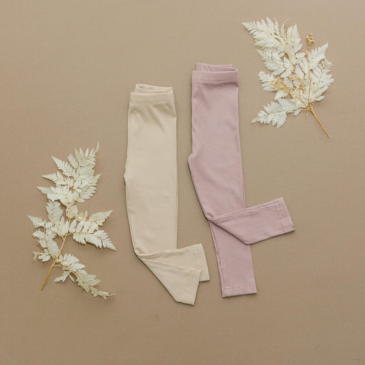 Ribbed Bamboo Leggings - more colors - Little Joy Co.