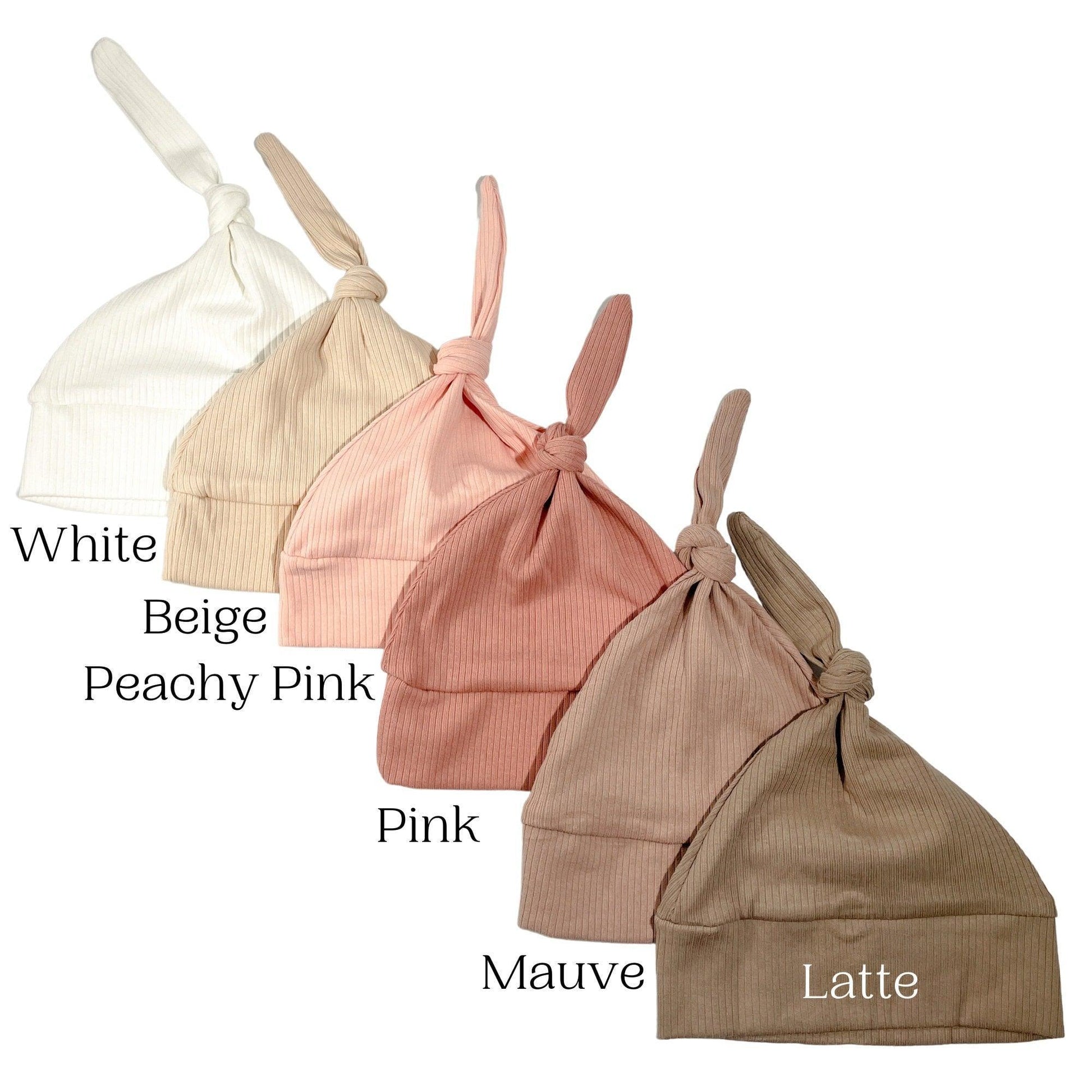 Ribbed Knotted Newborn Gown - more colors - Little Joy Co.