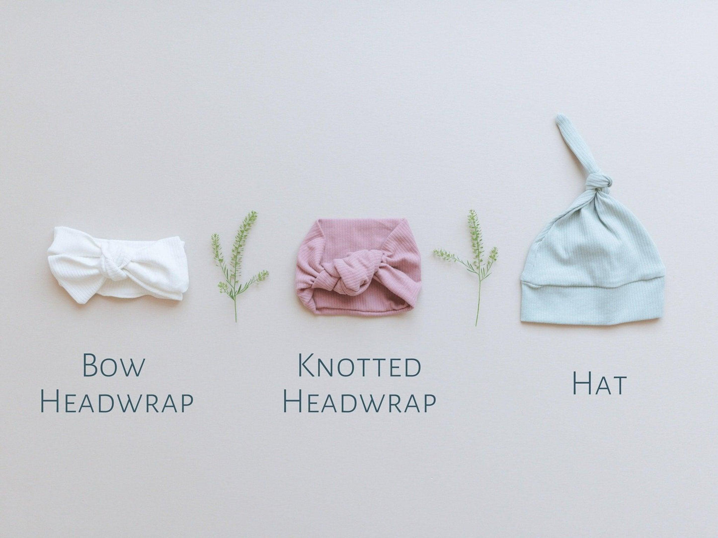Ribbed Knotted Newborn Gown - more colors - Little Joy Co.