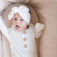 Ribbed Knotted Newborn Gown - more colors - Little Joy Co.