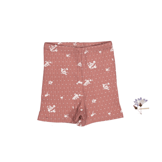 The Printed Short  - Rosewood Floral