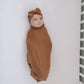 Rust Bamboo Stretch Swaddle - Little Joy Co.