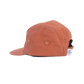 Cotton Five-Panel Hat in Rust