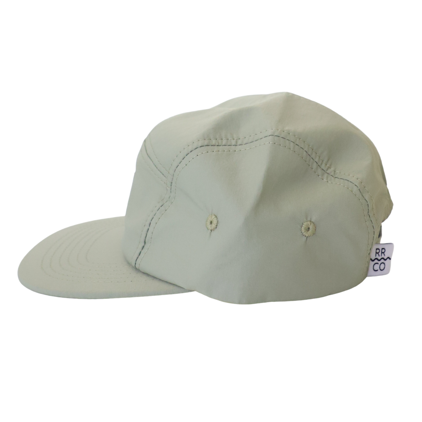 Nylon Five-Panel Hat in Sea Foam