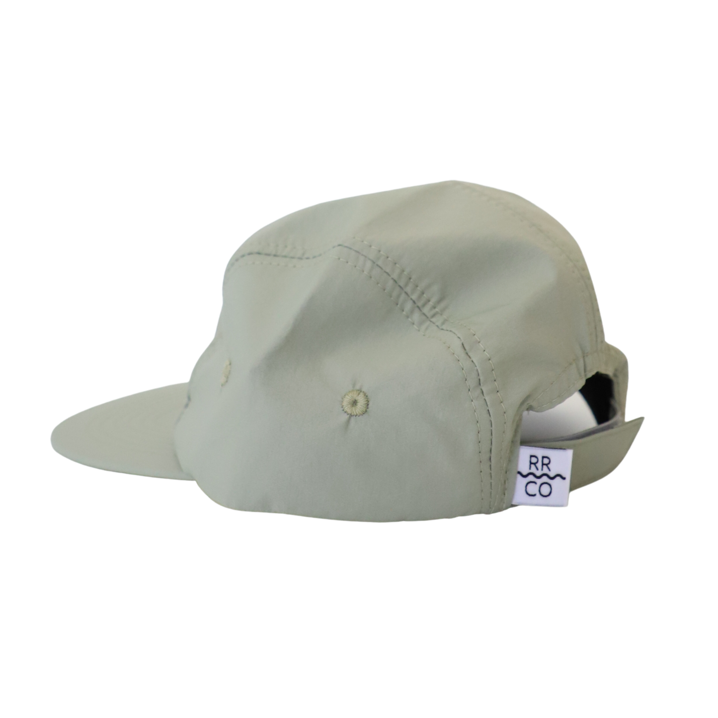 Nylon Five-Panel Hat in Sea Foam