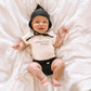 Dada's Little Love - Organic Short Sleeve Baby Bodysuit