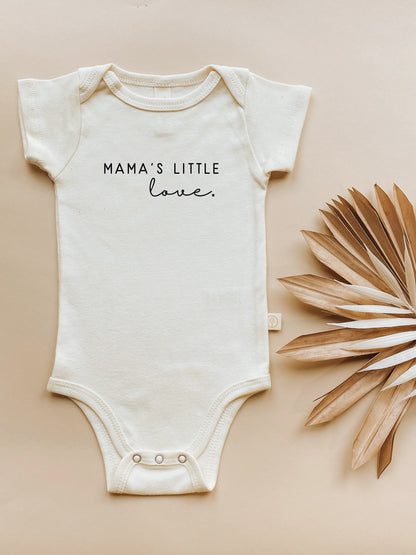 Mama's Little Love - Organic Short Sleeve Baby Bodysuit