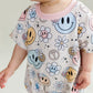Short Sleeve Bubble Romper | Groovy Girl