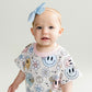 Short Sleeve Bubble Romper | Groovy Girl