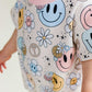 Short Sleeve Bubble Romper | Groovy Girl