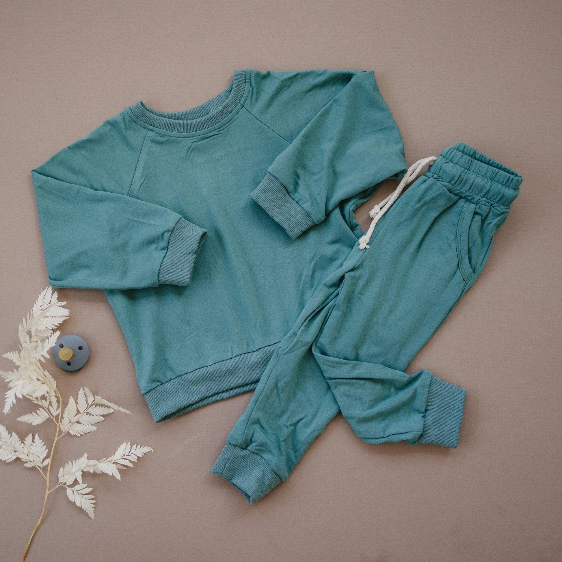 Solid Bamboo Jogger Set - more colors - Little Joy Co.