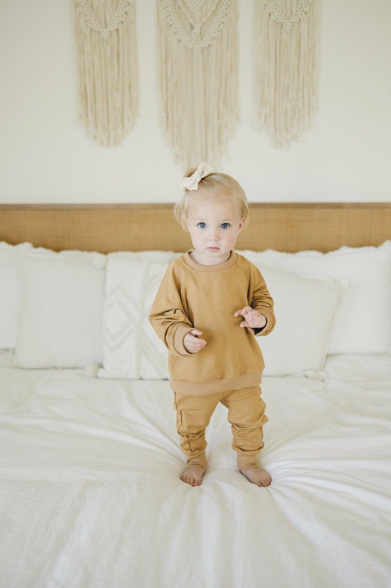 Solid Bamboo Jogger Set - more colors - Little Joy Co.