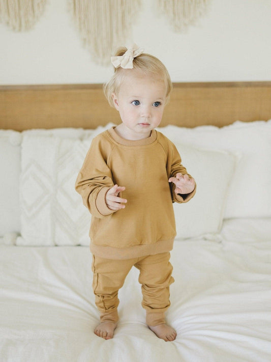 Solid Bamboo Jogger Set - more colors - Little Joy Co.