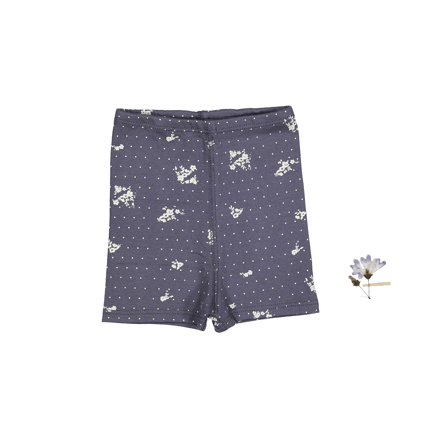 The Printed Short  - Steel Floral