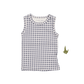 The Printed Tank - Steel Gingham