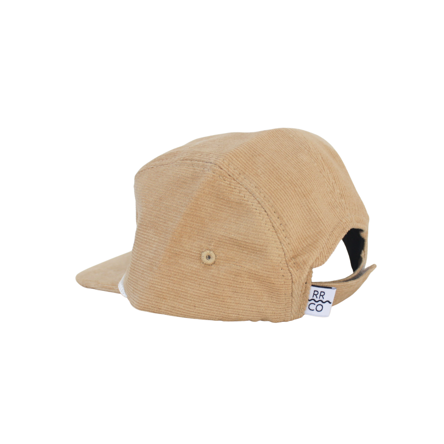 Corduroy Five-Panel Hat in Stone