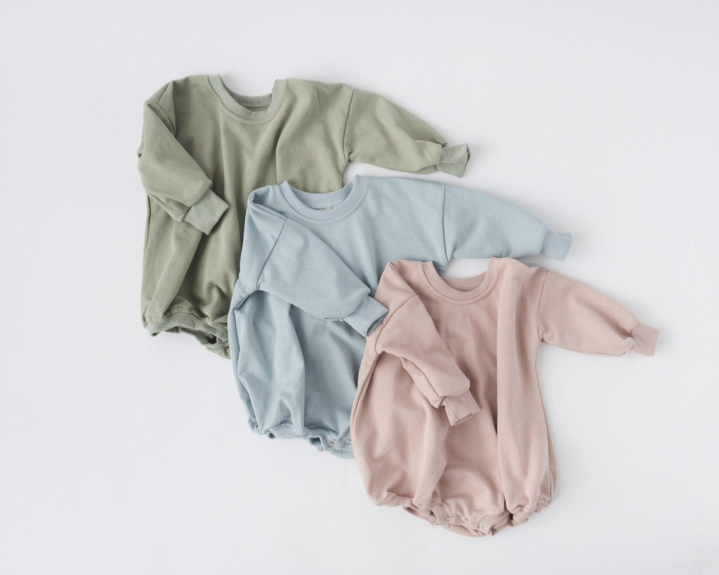 Sweatshirt Romper - more colors - Little Joy Co.