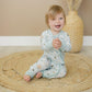 Sweet As Can Bee Bamboo Zippy Romper - Little Joy Co.