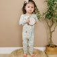 Sweet As Can Bee Bamboo Zippy Romper - Little Joy Co.