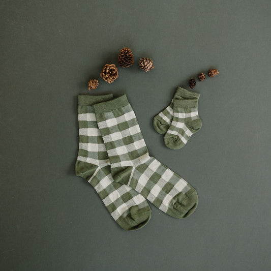 Buffalo Check ADULT: Olive