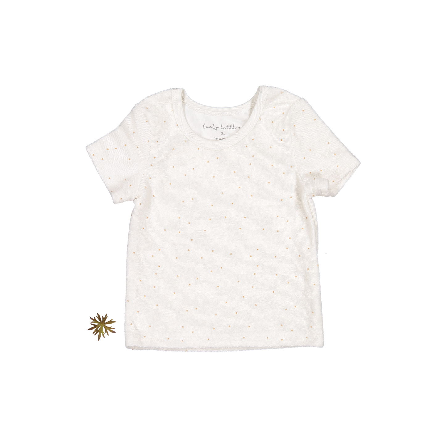 The Terry Tee - Pearl Dot