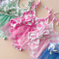 Checkered Headband | Bubble Gum