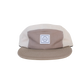 Cotton Five-Panel Hat in Sand