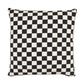 checkered pillow cover