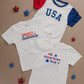 USA Colorblock T - Shirt - Little Joy Co.