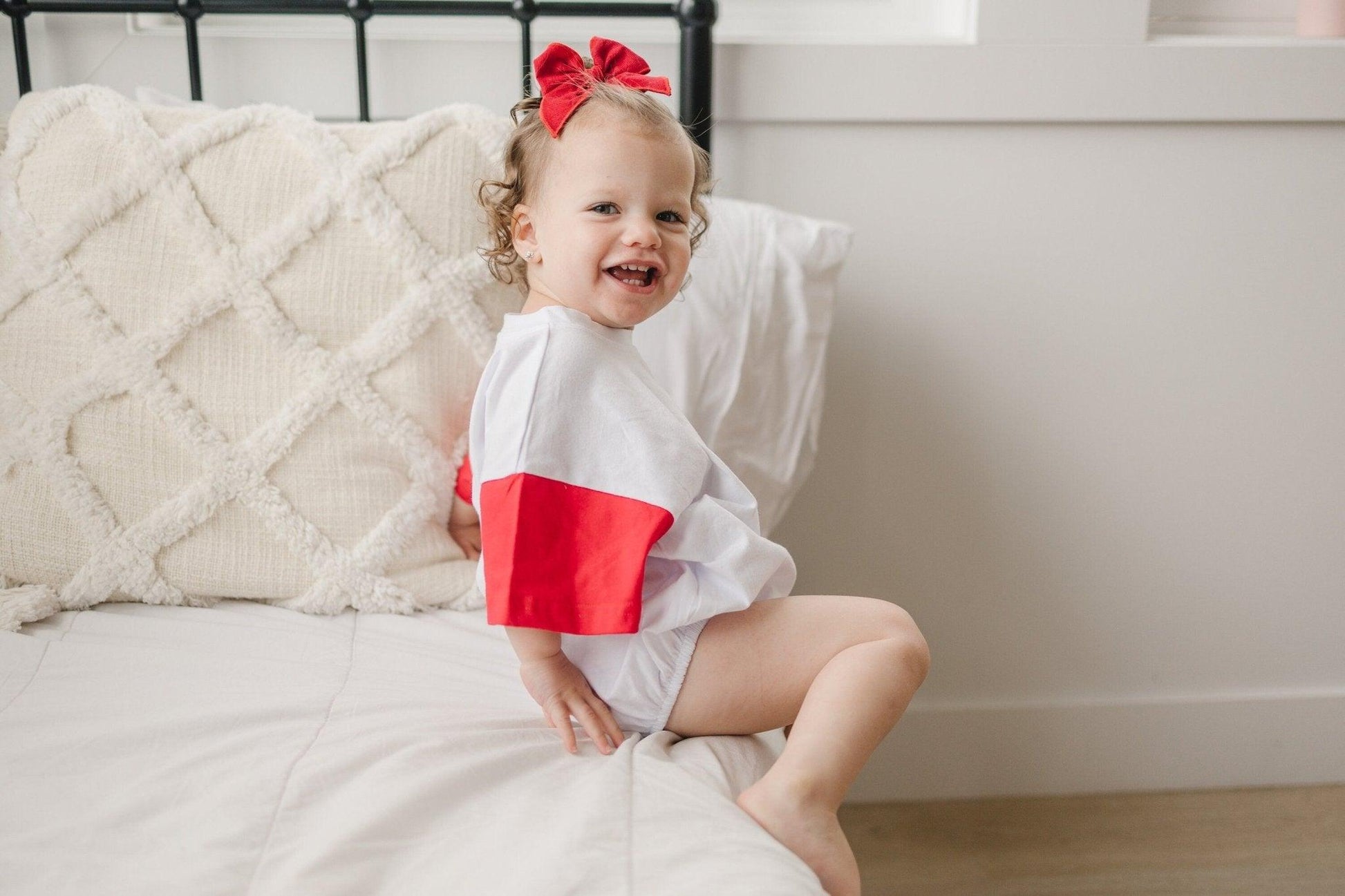 Vintage USA Colorblock T - Shirt Romper - Little Joy Co.