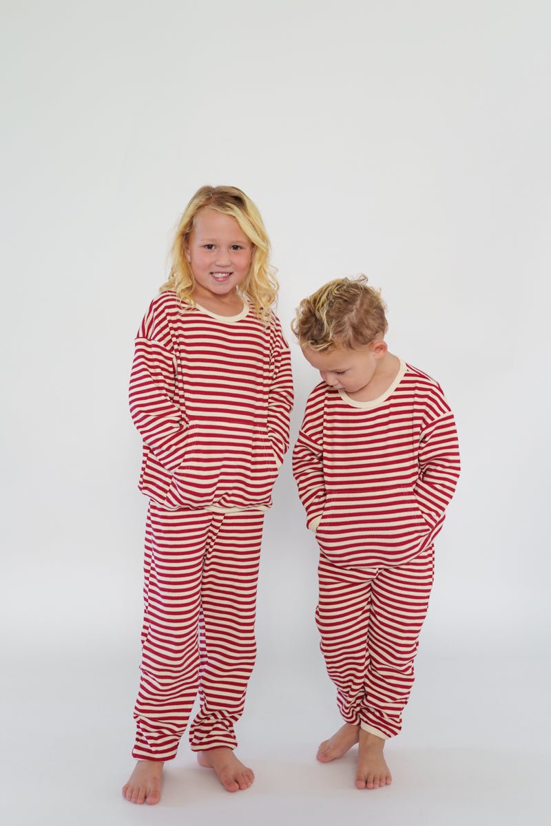 Waffle Long Sleeve Set