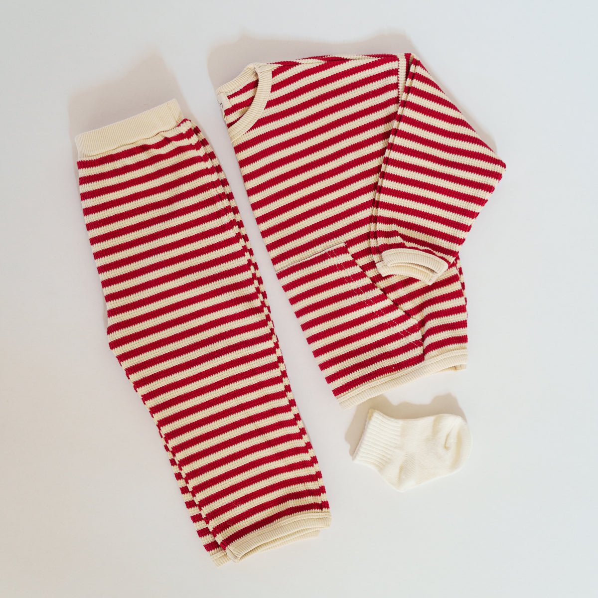 Waffle Long Sleeve Set