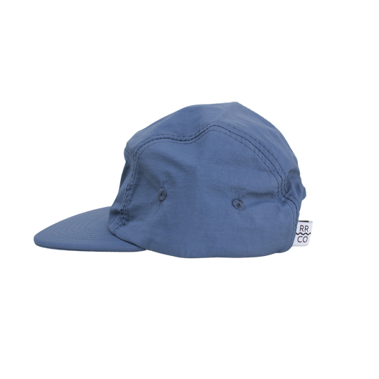 Nylon Five-Panel Hat in Wave