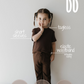 Toddler Short Sleeve Bamboo Lounge Set | Coffee Bean