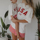 Women's Boxer Shorts | Scarlet Gingham